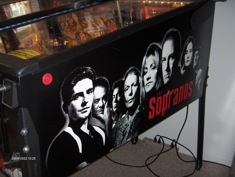 Sopranos Pinball Cabinet