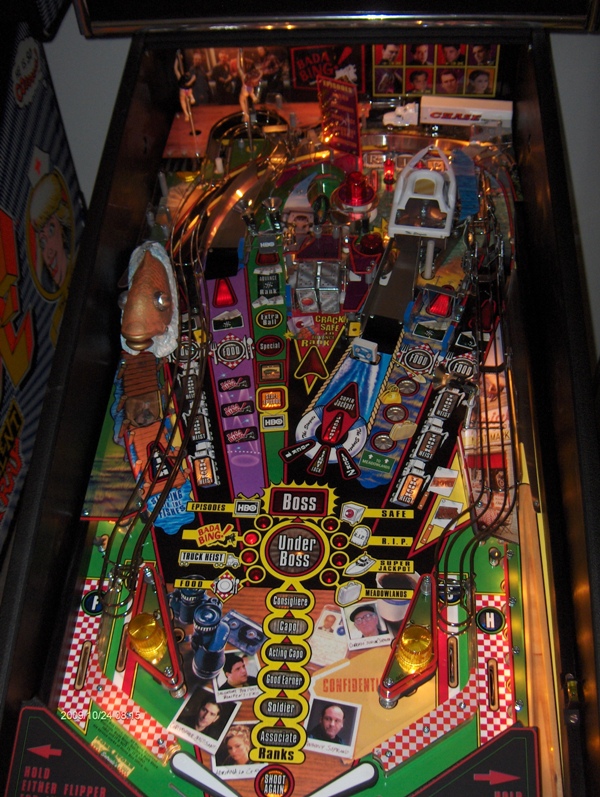 Sopranos Pinball Playfield
