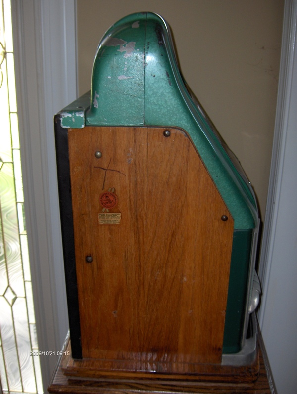 Mills Token Bell side view